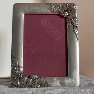 VTG Seagull Pewter Dogwood Photo Frame BNIB